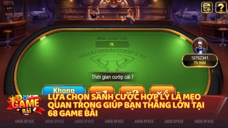 Phân tích các mức cược từ thấp đến cao để có chiến lược vào tiền tại 68gb